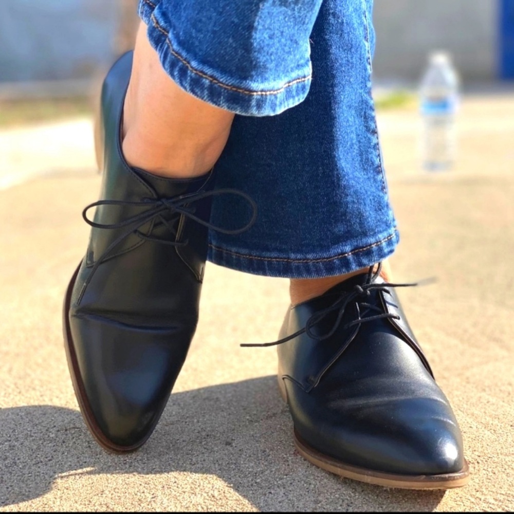 Everlane women’s lace up loafer size 7